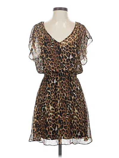 Pre-owned Express Cocktail Dress In Brown