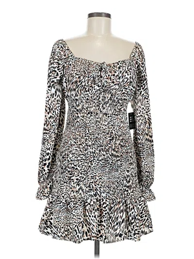 Express Cocktail Dress In Brown