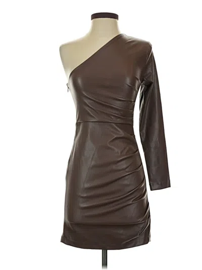 Pre-owned Express Cocktail Dress In Brown