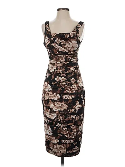 Pre-owned Express Cocktail Dress In Brown