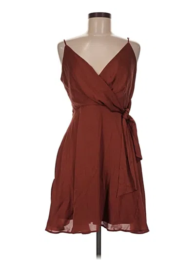 Pre-owned Express Cocktail Dress In Brown
