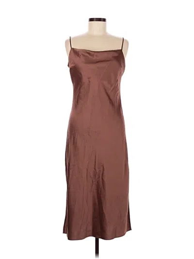 Pre-owned Express Cocktail Dress In Brown