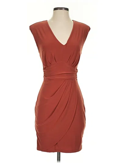 Pre-owned Express Cocktail Dress In Brown