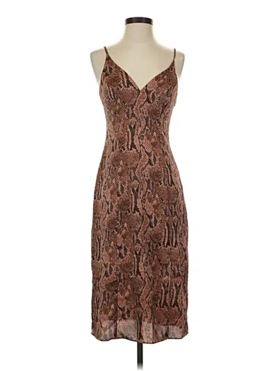Pre-owned Express Cocktail Dress In Brown