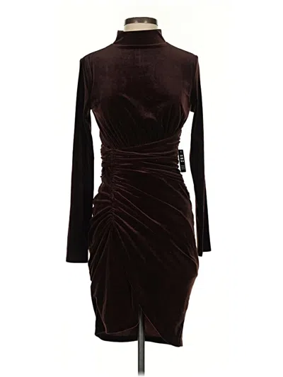 Pre-owned Express Cocktail Dress In Brown