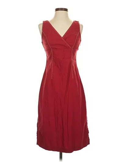 Pre-owned Express Cocktail Dress In Burgundy