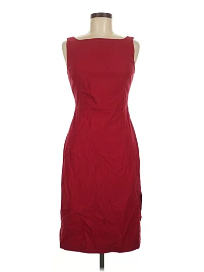 Pre-owned Express Cocktail Dress In Burgundy