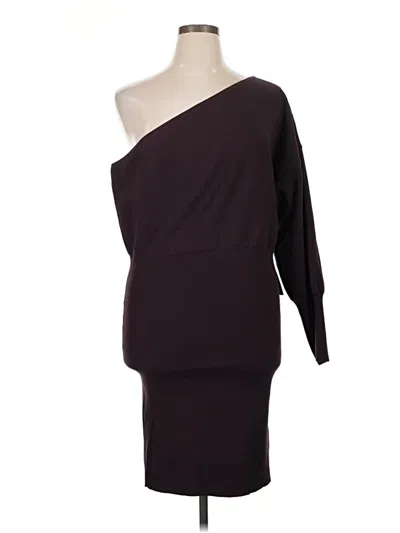 Express Cocktail Dress In Burgundy