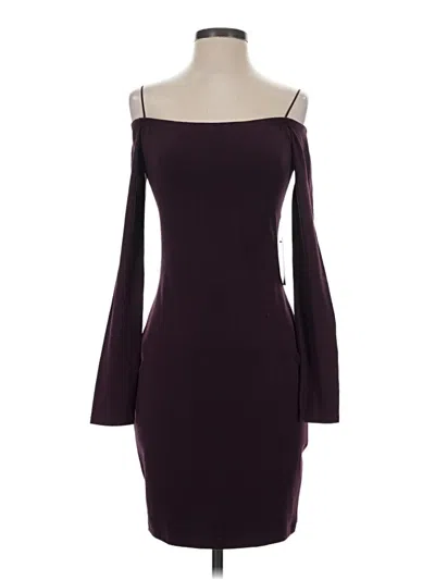 Express Cocktail Dress In Burgundy