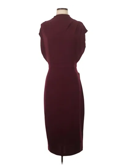 Express Cocktail Dress In Burgundy