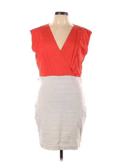 Pre-owned Express Cocktail Dress In Gray