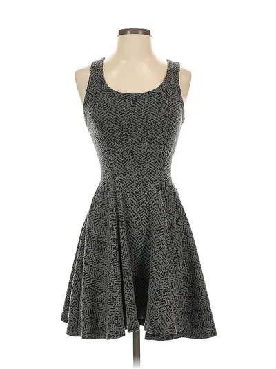 Pre-owned Express Cocktail Dress In Gray