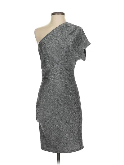 Pre-owned Express Cocktail Dress In Gray
