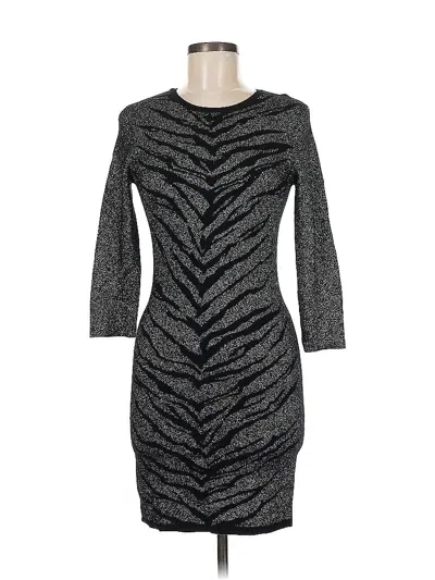 Pre-owned Express Cocktail Dress In Gray