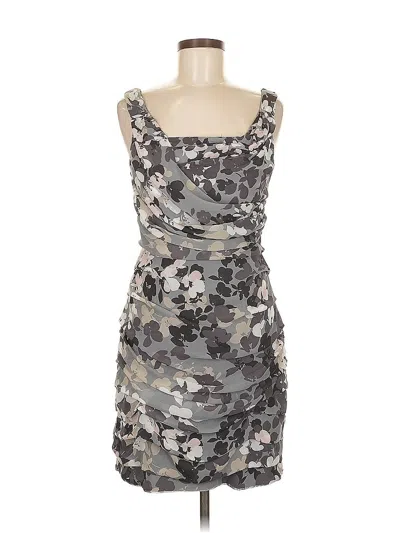 Pre-owned Express Cocktail Dress In Gray