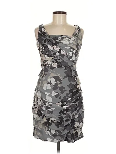 Pre-owned Express Cocktail Dress In Gray