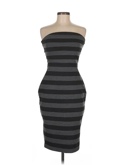 Pre-owned Express Cocktail Dress In Gray