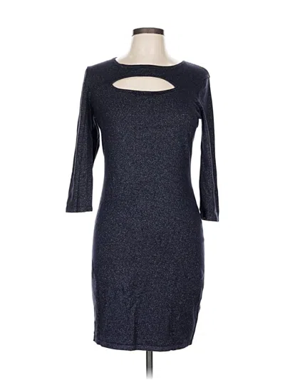 Pre-owned Express Cocktail Dress In Gray