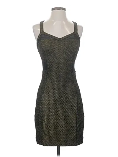 Pre-owned Express Cocktail Dress In Gray