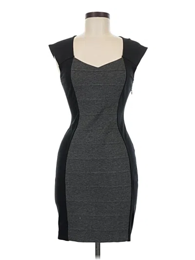 Pre-owned Express Cocktail Dress In Gray