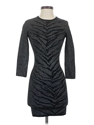 Pre-owned Express Cocktail Dress In Gray
