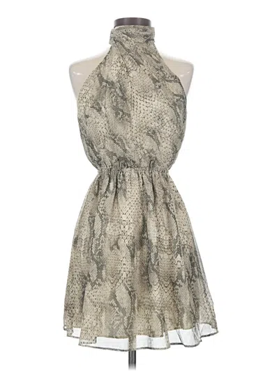 Pre-owned Express Cocktail Dress In Gray