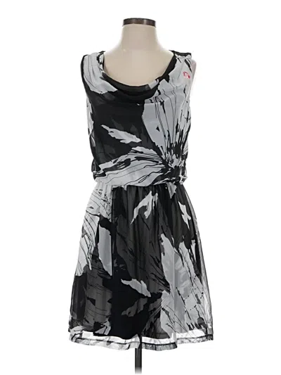 Pre-owned Express Cocktail Dress In Gray