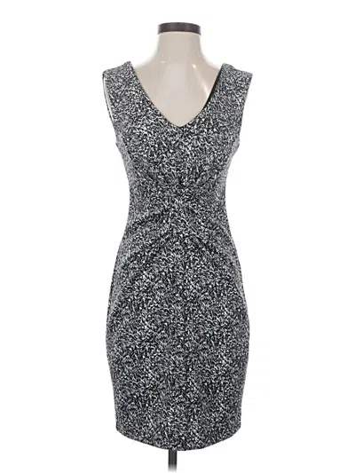 Pre-owned Express Cocktail Dress In Gray