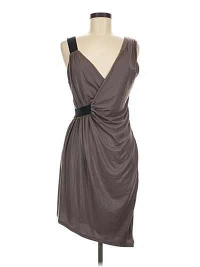 Pre-owned Express Cocktail Dress In Gray