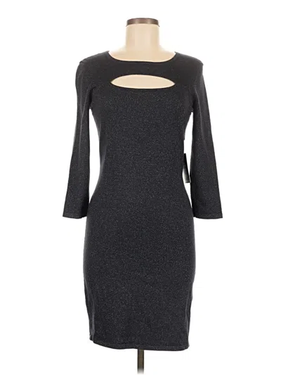 Pre-owned Express Cocktail Dress In Gray