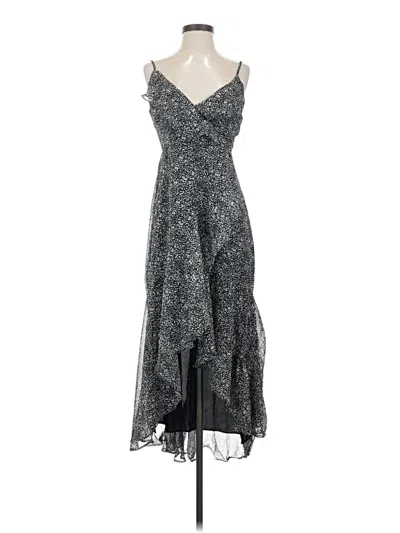 Pre-owned Express Cocktail Dress In Gray