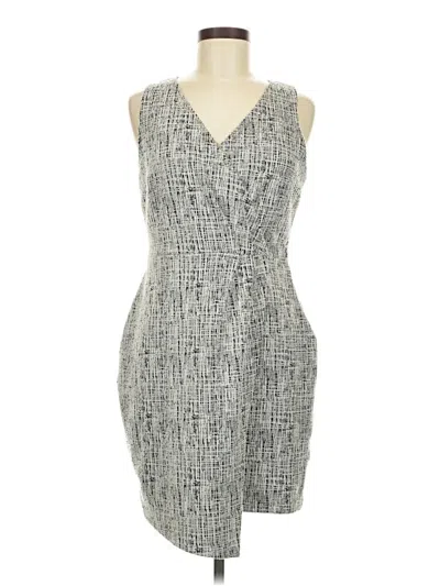Pre-owned Express Cocktail Dress In Gray