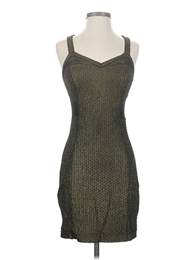 Pre-owned Express Cocktail Dress In Gray