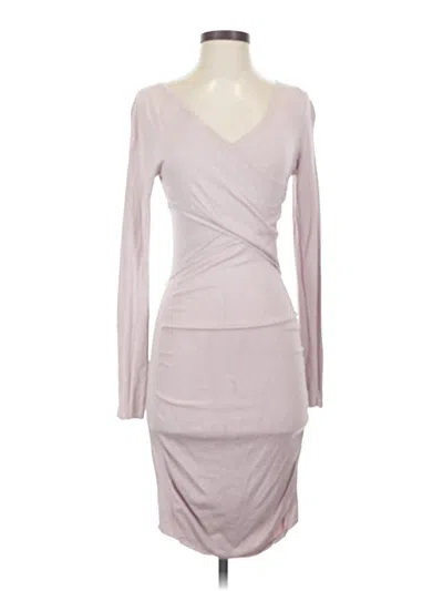 Pre-owned Express Cocktail Dress In Gray