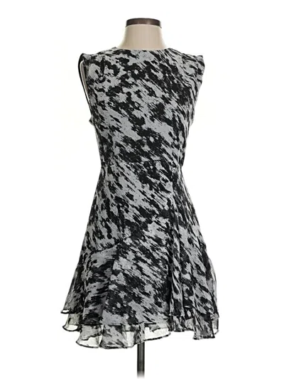 Pre-owned Express Cocktail Dress In Gray
