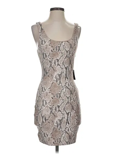 Pre-owned Express Cocktail Dress In Gray