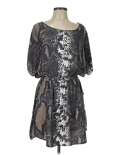 Pre-owned Express Cocktail Dress In Gray