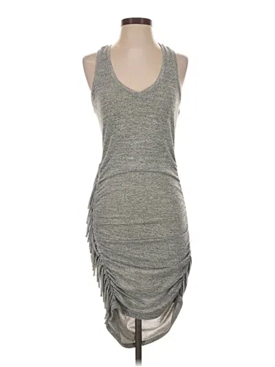 Pre-owned Express Cocktail Dress In Gray