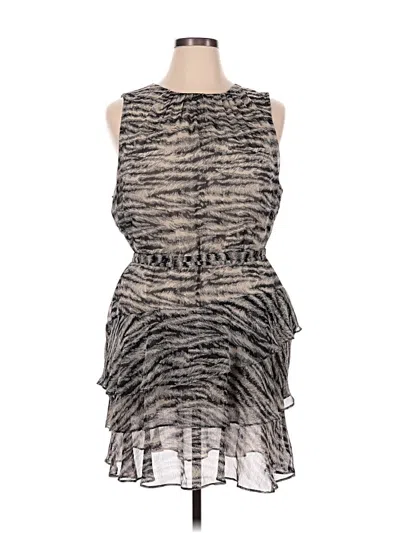 Pre-owned Express Cocktail Dress In Gray