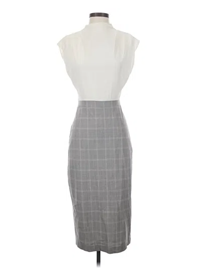 Pre-owned Express Cocktail Dress In Gray