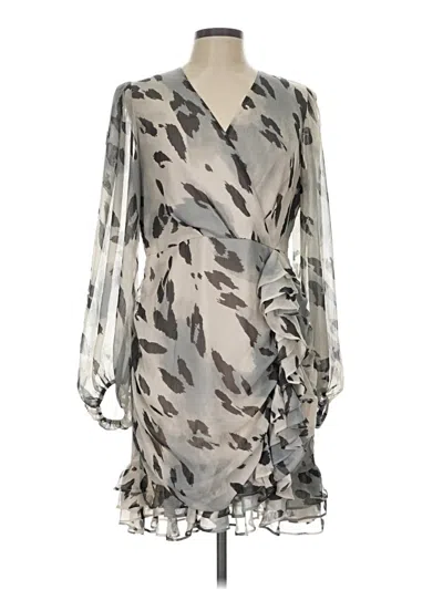Pre-owned Express Cocktail Dress In Gray