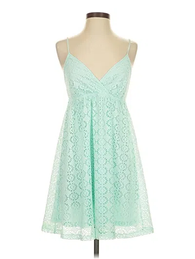 Pre-owned Express Cocktail Dress In Green