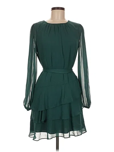 Pre-owned Express Cocktail Dress In Green