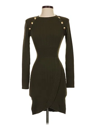 Pre-owned Express Cocktail Dress In Green