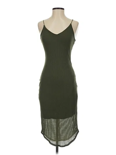 Pre-owned Express Cocktail Dress In Green