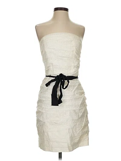 Pre-owned Express Cocktail Dress In Ivory