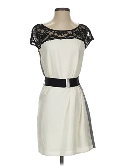 Pre-owned Express Cocktail Dress In Ivory