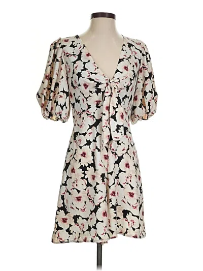 Pre-owned Express Cocktail Dress In Ivory