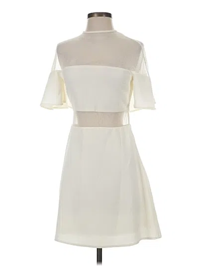 Pre-owned Express Cocktail Dress In Ivory