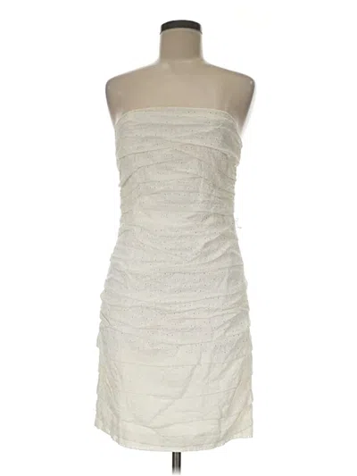 Pre-owned Express Cocktail Dress In Ivory